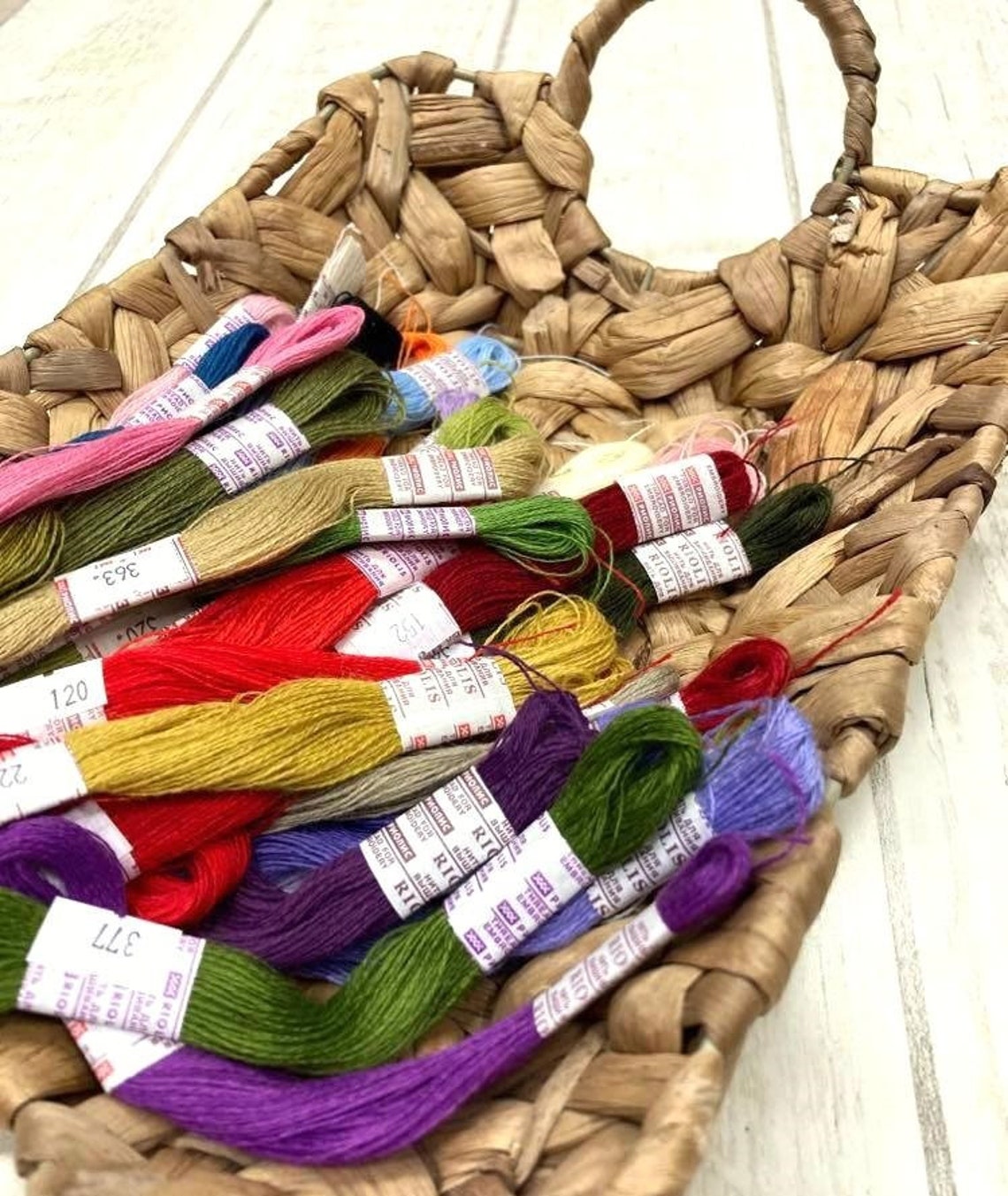 RIOLIS wool/acrylic threads for cross stitch and embroidery Etsy