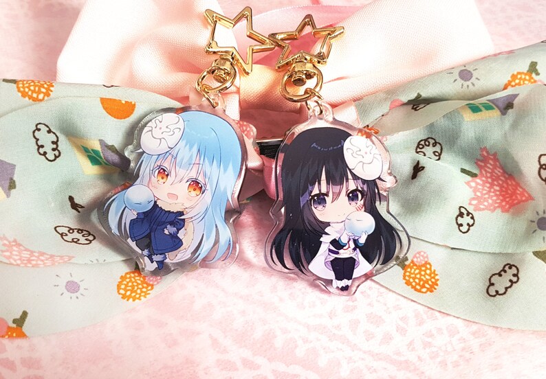 Rimuru Tempest and Shizue Izawa Double Sided Charm | Etsy