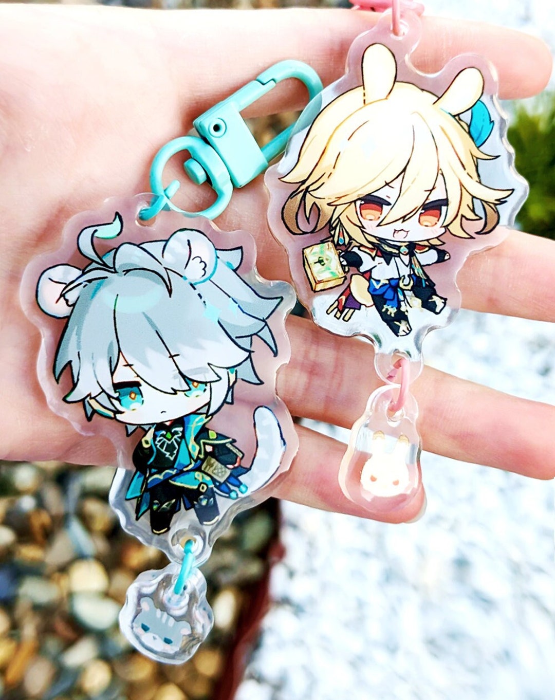 IN STOCK Genshin Impact - Alhaitham and Kaveh Animal Keychains - Etsy