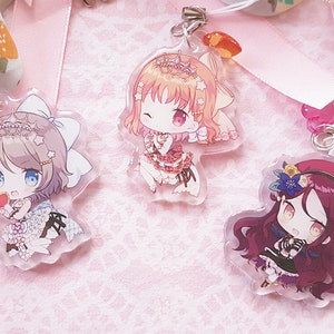 Love Live Aqours Second Years Keychains