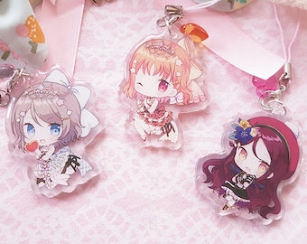 Love Live Aqours Second Years Keychains