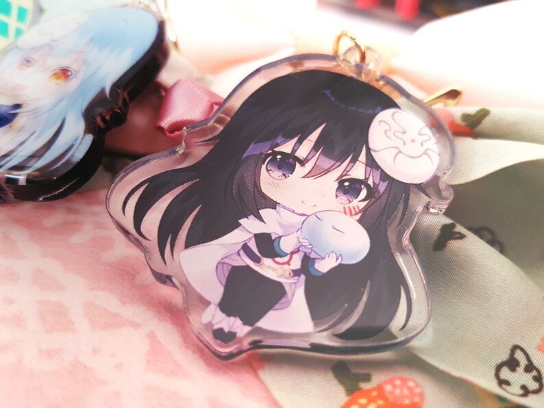 Rimuru Tempest and Shizue Izawa Double Sided Charm | Etsy
