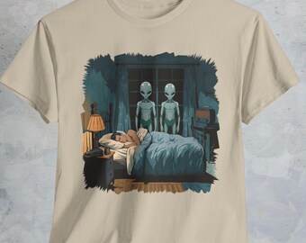 Alien Abduction Unisex Tee, UFO Abduction Shirt
