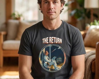 Moon Mission, Return to Moon  | vintage space graphic t-shirt
