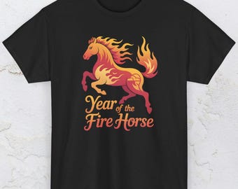 Year of the Fire Horse Tee | 2026 Chinese Lunar Astrology