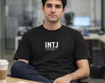 INTJ Personality Tee | Minimalist Myers-Briggs MBTI Shirt