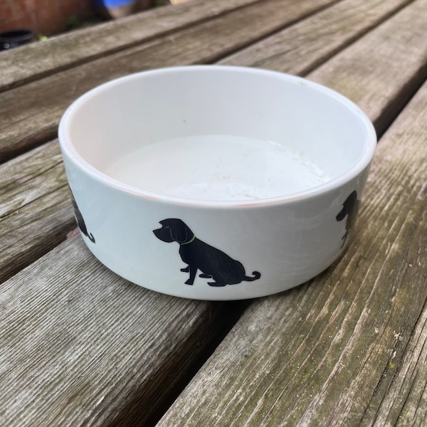 Ceramic Dog Bowl Etsy UK
