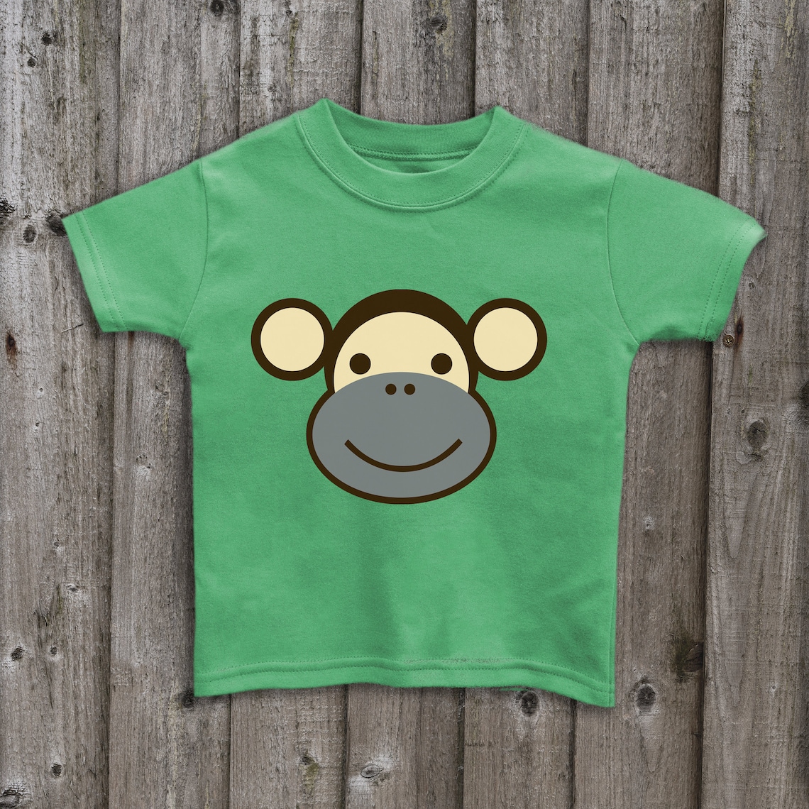 Monkey Print Baby & Kids Super Comfortable T-shirt main image 0