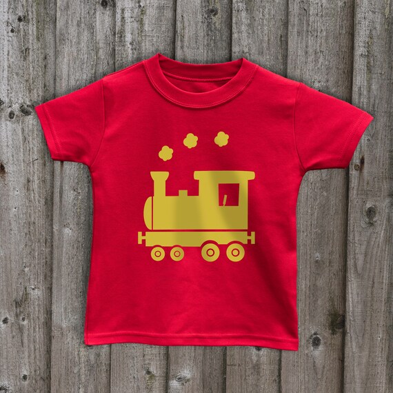 kids train shirt