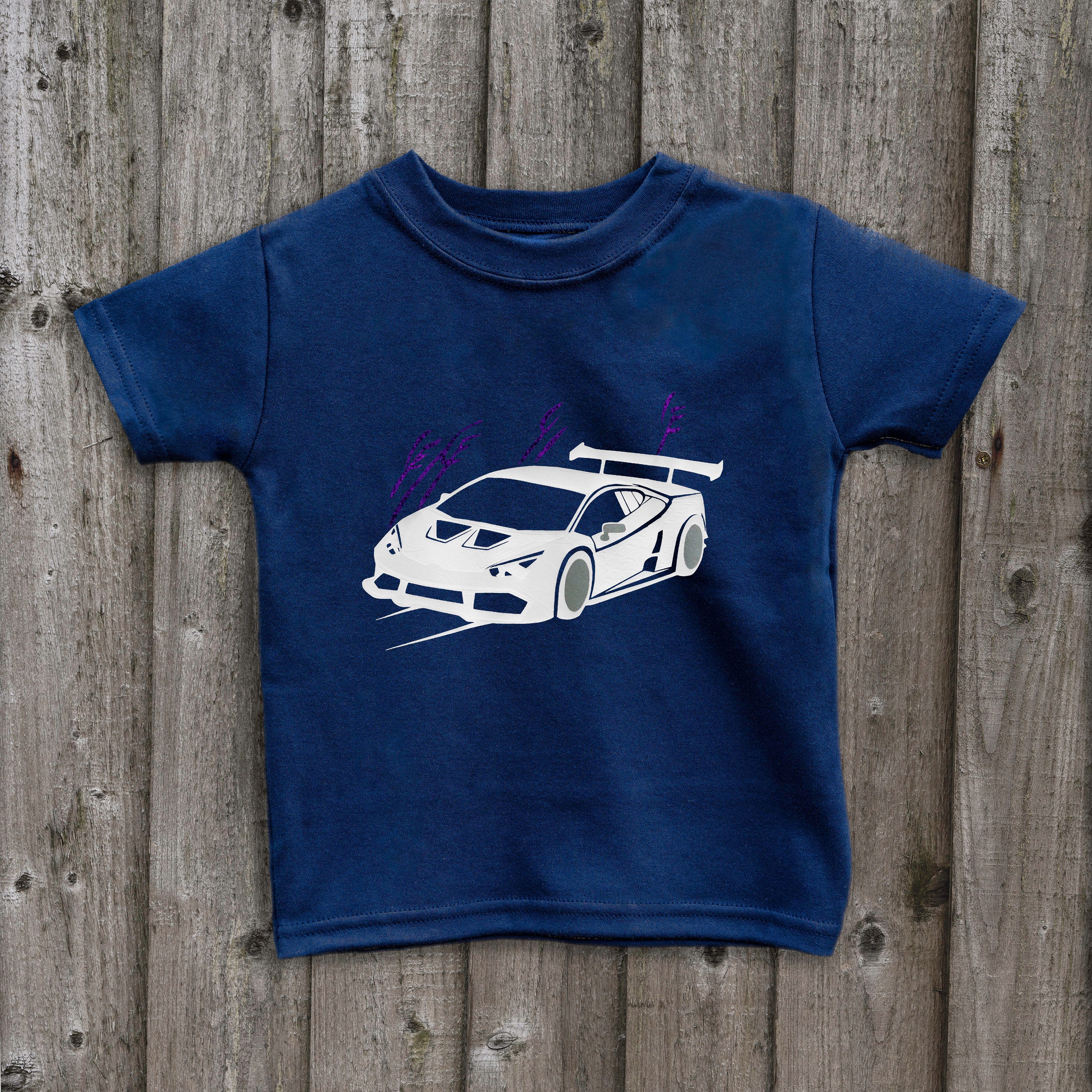 Sports Car T Shirt Kid Car Tops Kids Glow in the Dark Clothing Boys  Presents Fast Cars Handmade Car Tees Great Gifts for Boys Uk Transport -  Etsy