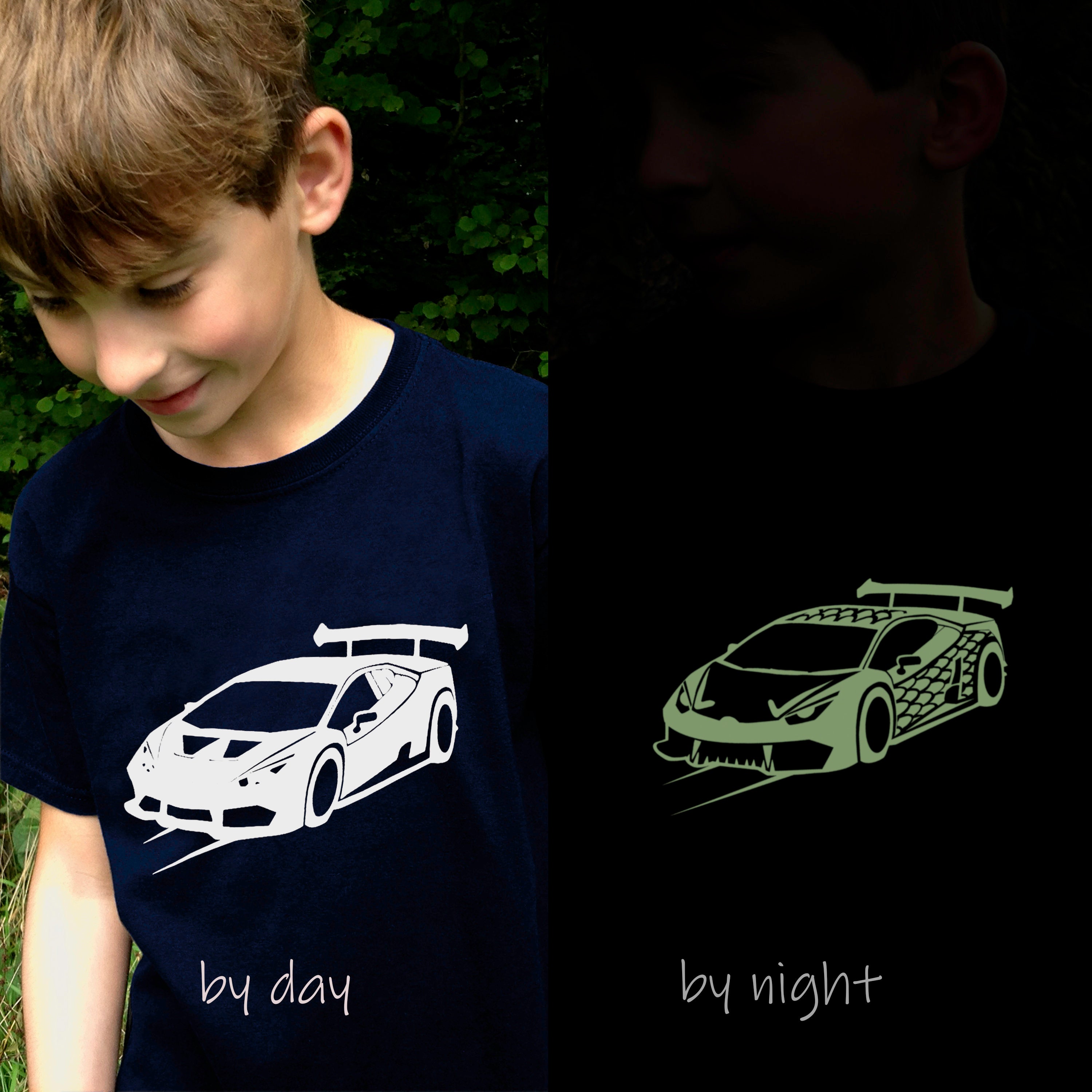 Sports Car T Shirt Kid Car Tops Kids Glow in the Dark Clothing Boys  Presents Fast Cars Handmade Car Tees Great Gifts for Boys Uk Transport -  Etsy