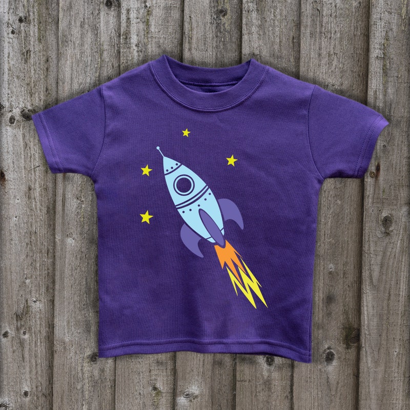 Retro Rocket - Etsy