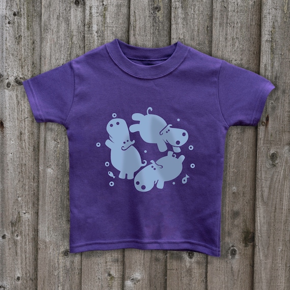 HIPPOS T Shirt Animal Top Kids Animal Clothing Hippo T Shirt Soft Cotton  Tops T Shirt for Kids Great Kids Animal Clothing Hippopotamus - Etsy