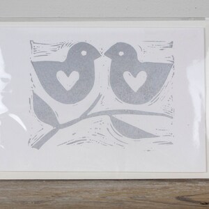 Hand printed card for Weddings, Anniversaries and Special Occasions image 4