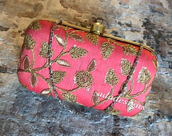 Peach Clutch