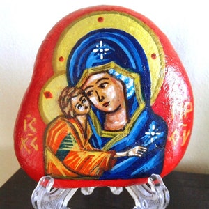 Mother of God, Our Lady of Perpetual Help, Virgin Mary icon, orthodox icon, hand paint icon, God's mother, Our Lady icon, bizantine icon