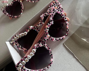 Rhinestone Sunglasses for Parties, Concerts, Party Favours, Bridesmaids Presents