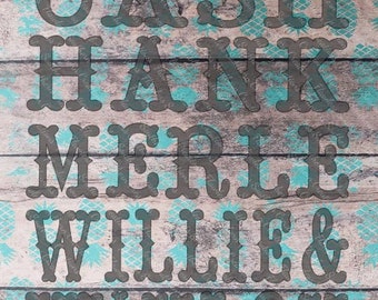 Cash Hank Willie Waylon and Merle PNG Sublimation Design Digital ...