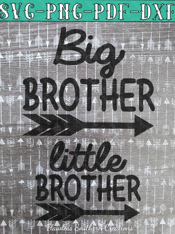 Download Big And Little Brother Arrow Svg Etsy