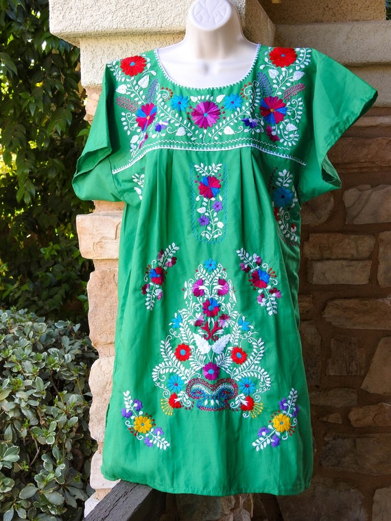 Mexican Embroidered Dress