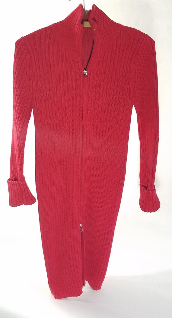 moda international sweater dress