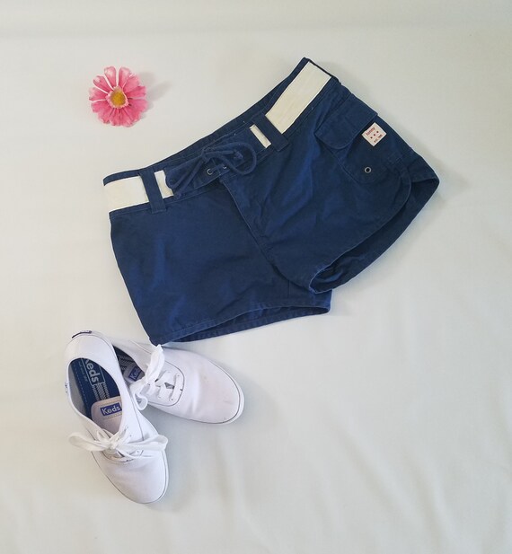 tommy hilfiger navy blue shorts