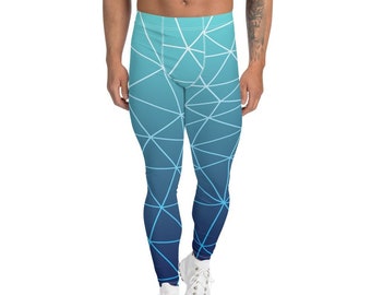 Men's Gradient Leggings Festival 