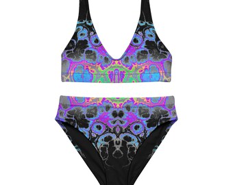 Psychedelic Rave Outfit: Mind Trip Two-Piece Festival Clothing