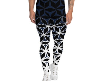 Mens Festival Leggings: Rave EDM Activewear
