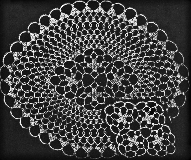 Instant Download PDF Classic Tatting Patterns English Language