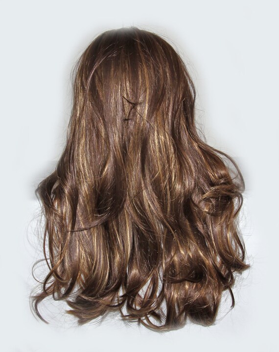 Golden Highlights Human Hair Wig