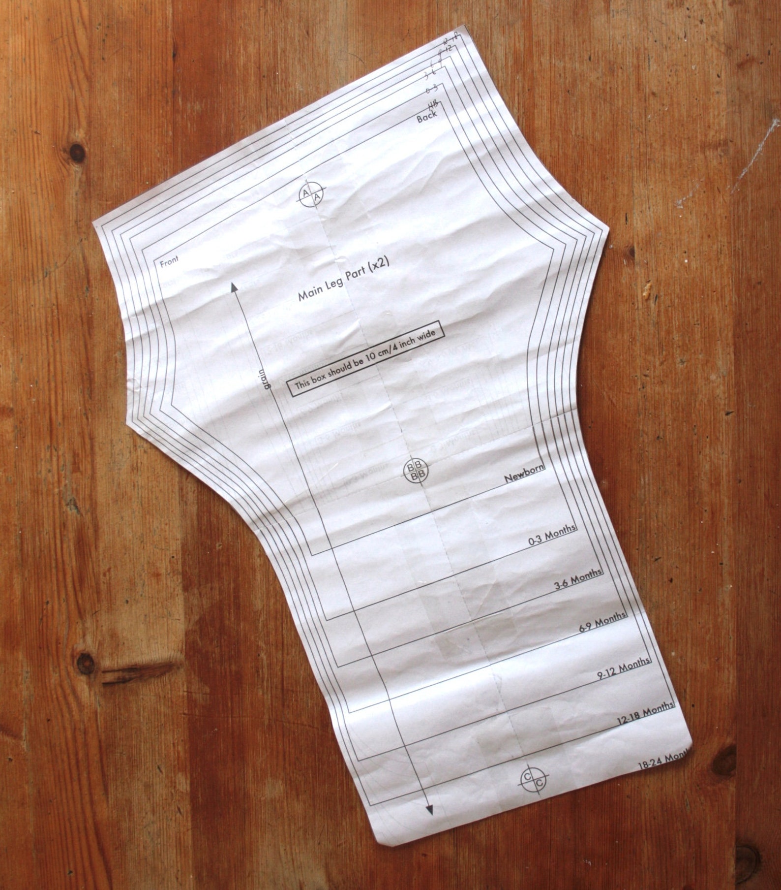 Baby Leggings PDF Sewing Pattern Baby Clothes Sewing Patterns - Etsy