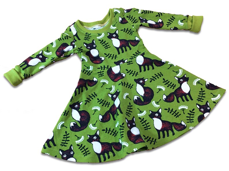 Women's/Girls Jersey Dress Sewing Pattern Skater Dress Etsy