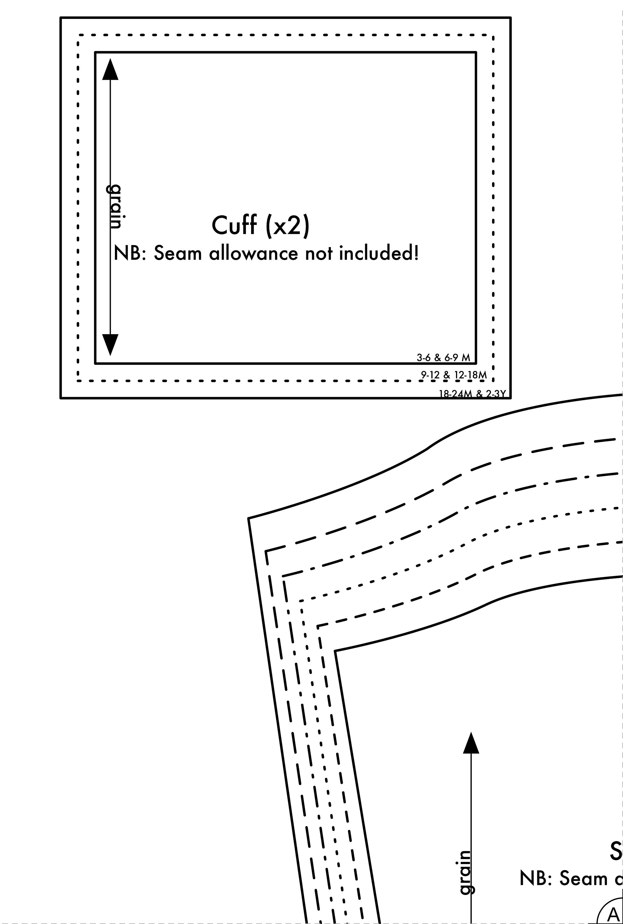 Baby Sweatshirt PDF Sewing Pattern Digital Download Pattern Etsy
