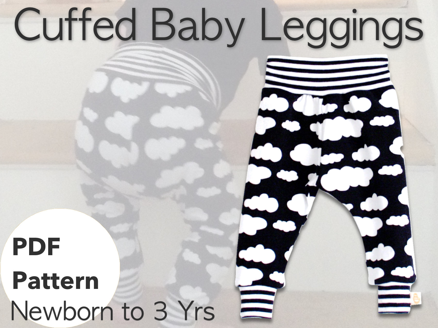 Baby Leggings Sewing Pattern PDF Sewing Pattern Baby Clothes | Etsy