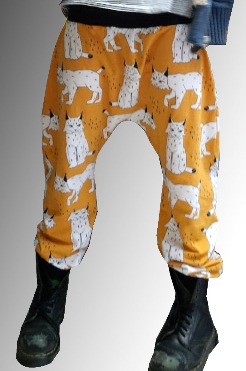 Unisex / Women's Harem Pants Sewing Pattern Baggy Pants Etsy