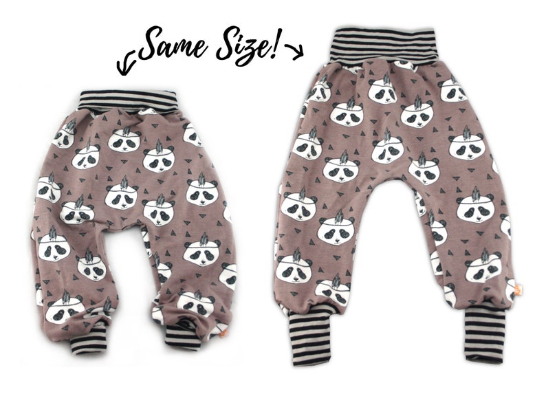 Kids Harem Pants Sewing Pattern PDF Sewing Pattern Kids Etsy