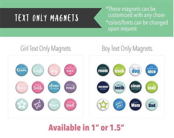 Magnetic Routine Chart