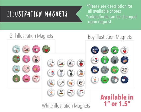 Magnetic Routine Chart