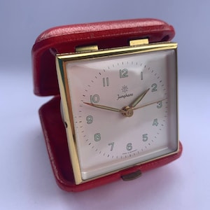 JUNGHANS - 1960年代のドイツ製トラベルアラームクロック JUNGHANS