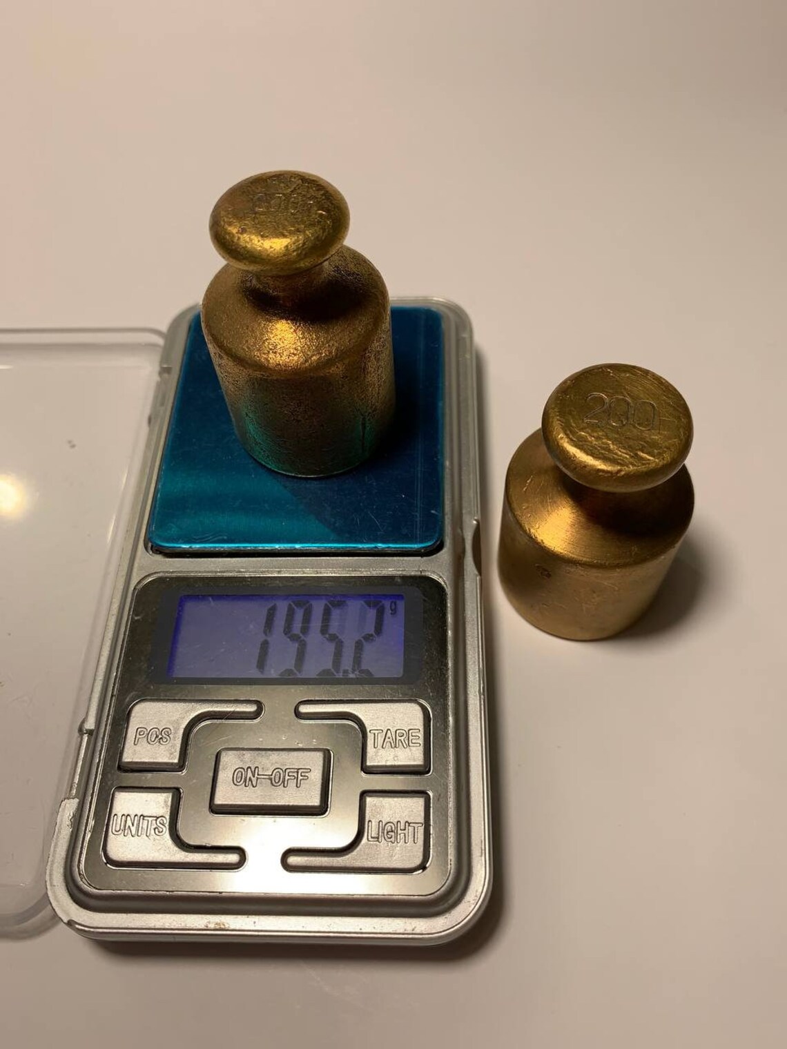 Brass Weights Vintage Weights Antique Metal Weights Weights Etsy