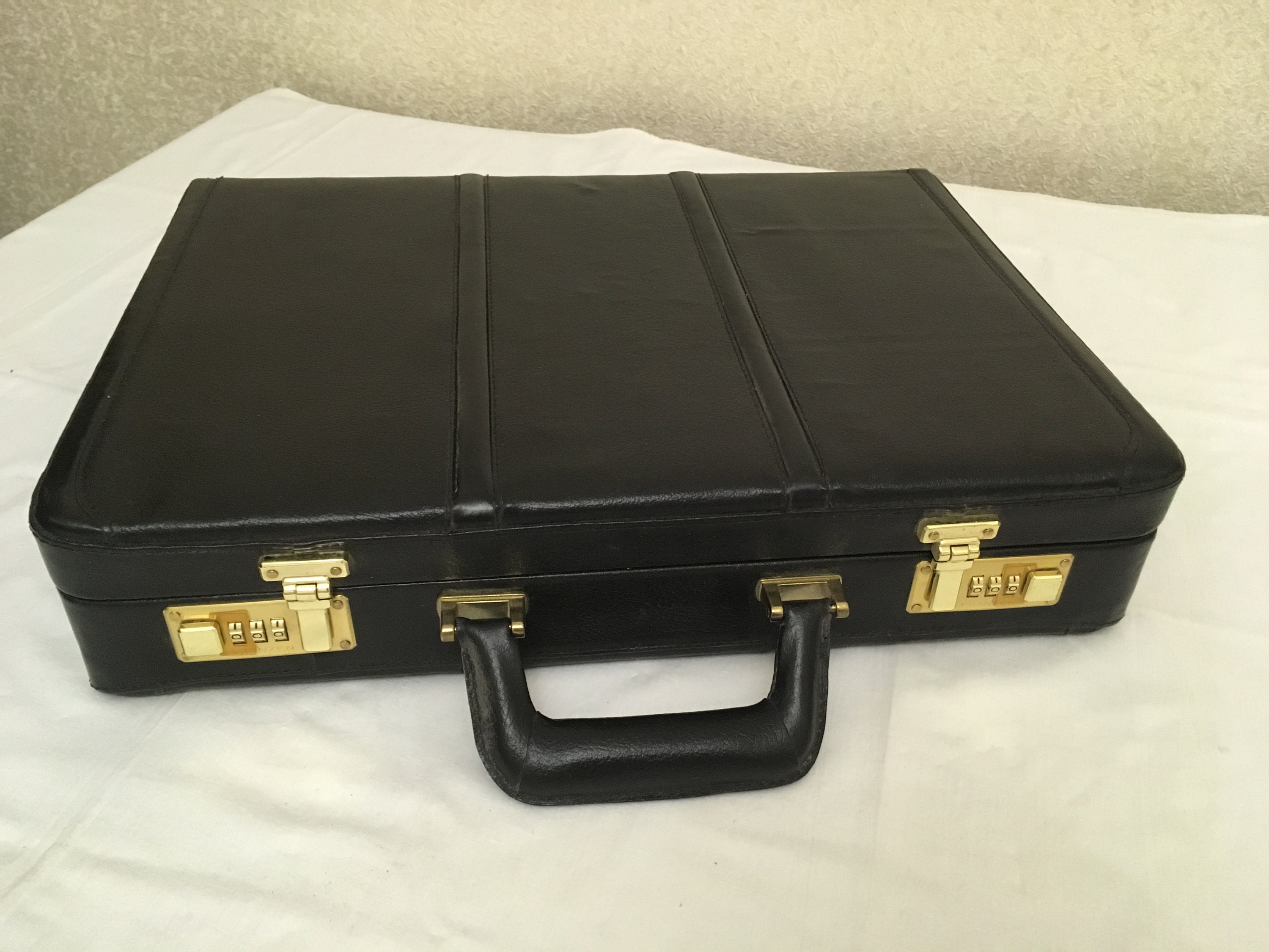 Vintage Leather Briefcase Leather Briefcase Vintage Etsy.de