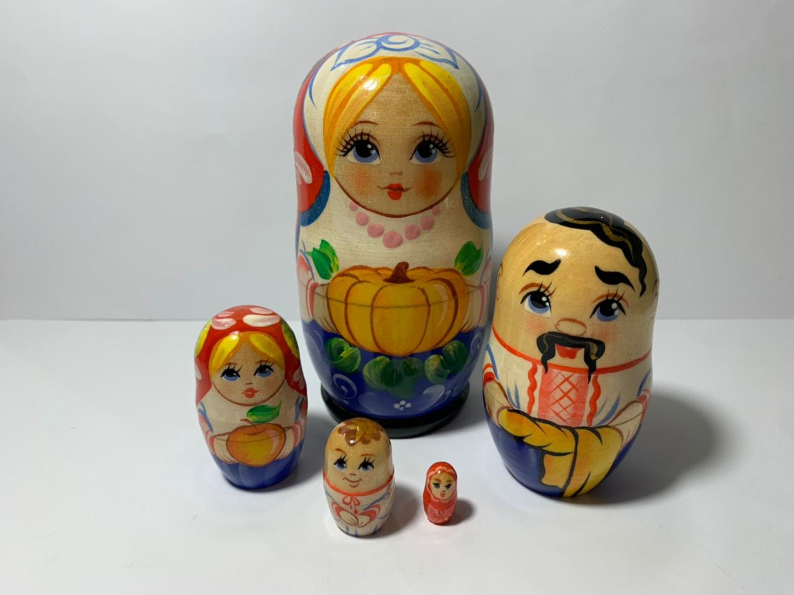 Handmade Nesting Doll 5th Nesting Doll Hand Painted Nesting Etsy