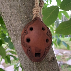 Ocarina 3, Ceramic Ocarina,Handmade Ocarina, Clay Ocarina, Folk Instruments, Ethnic Instrument, Musical Instruments
