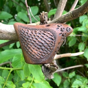 Ocarina Bird 1, Ceramic Ocarina,Handmade Ocarina, Clay Ocarina, Folk Instruments, Ethnic Instrument, Musical Instruments