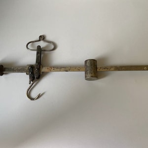 Vintage Balance Scale, Beam Scales, Antique Scale, Lever Scales, USSR Scales, Hanging Scales, Precise Scales, Scales 1959 year, Old Scales