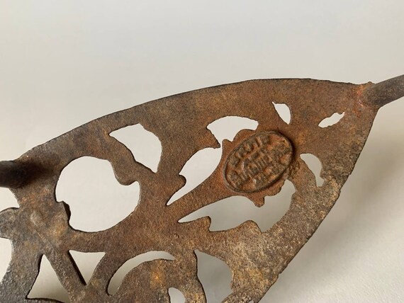Soviet Iron Stand, Metal Iron Stand, Antique Iron Stand, for Iron