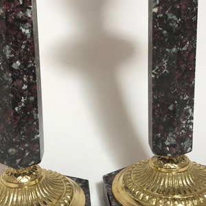 Exclusive Candlesticks, Candlesticks, Natural Stone Eudialyte, Lopar blood, Eudialyte, Sconce, Candelabrum, Gift from Stone, Natural Stone image 8