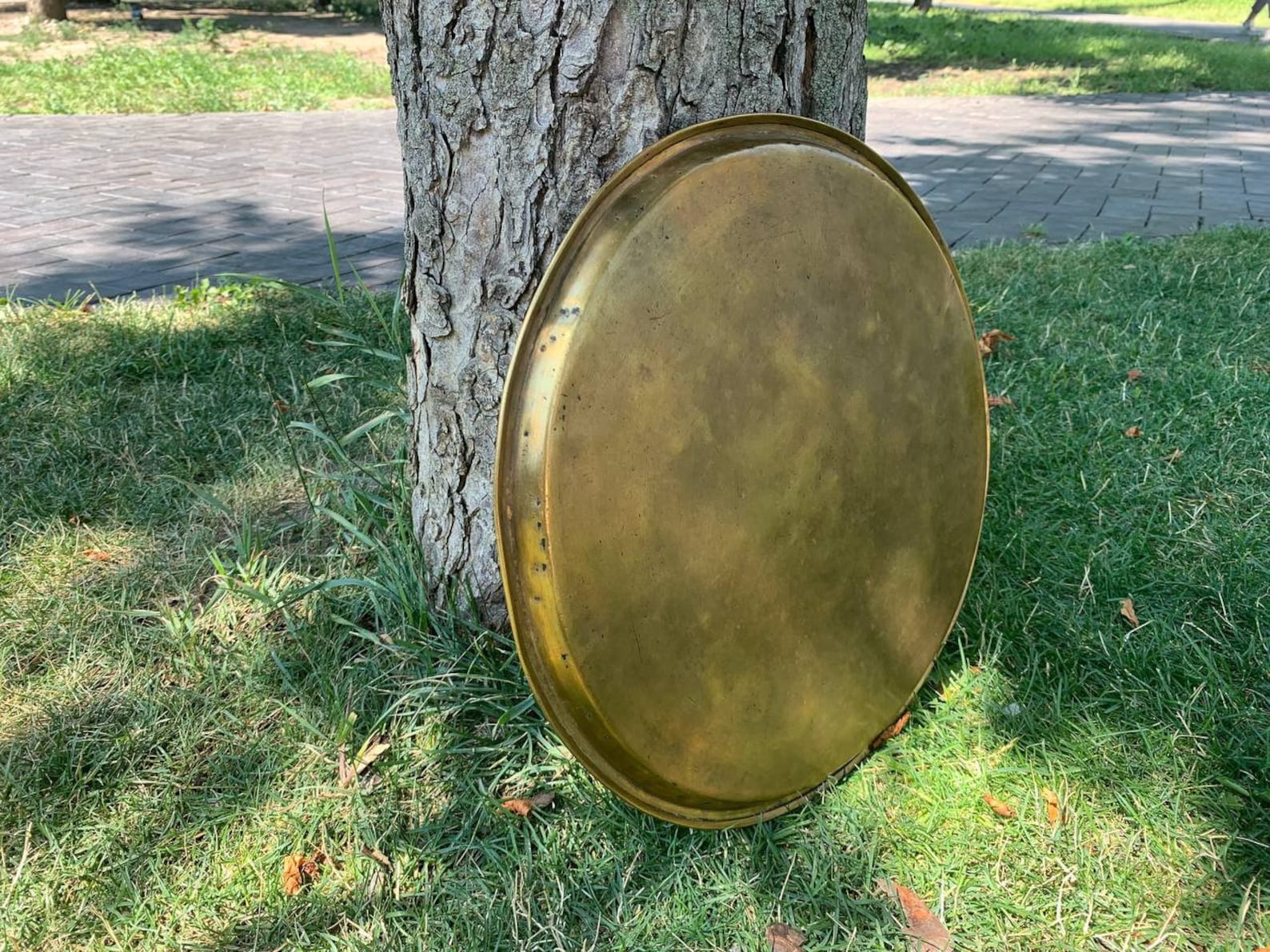 Vintage Bronze Tray Antique Bronze Tray Bronze Tray Vintage Etsy