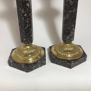 Exclusive Candlesticks, Candlesticks, Natural Stone Eudialyte, Lopar blood, Eudialyte, Sconce, Candelabrum, Gift from Stone, Natural Stone image 7